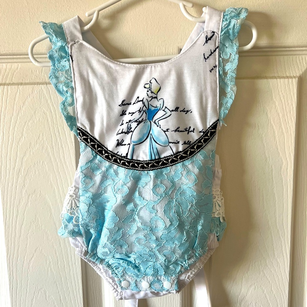 Baby Lace Romper, Cinderella